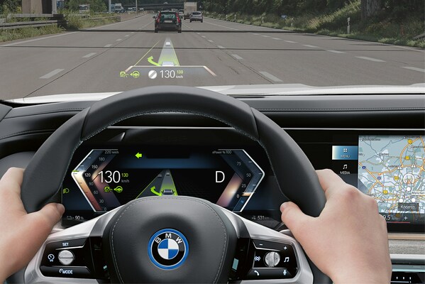 BMW新一代概念車帶來平視顯示技術的量子飛躍
