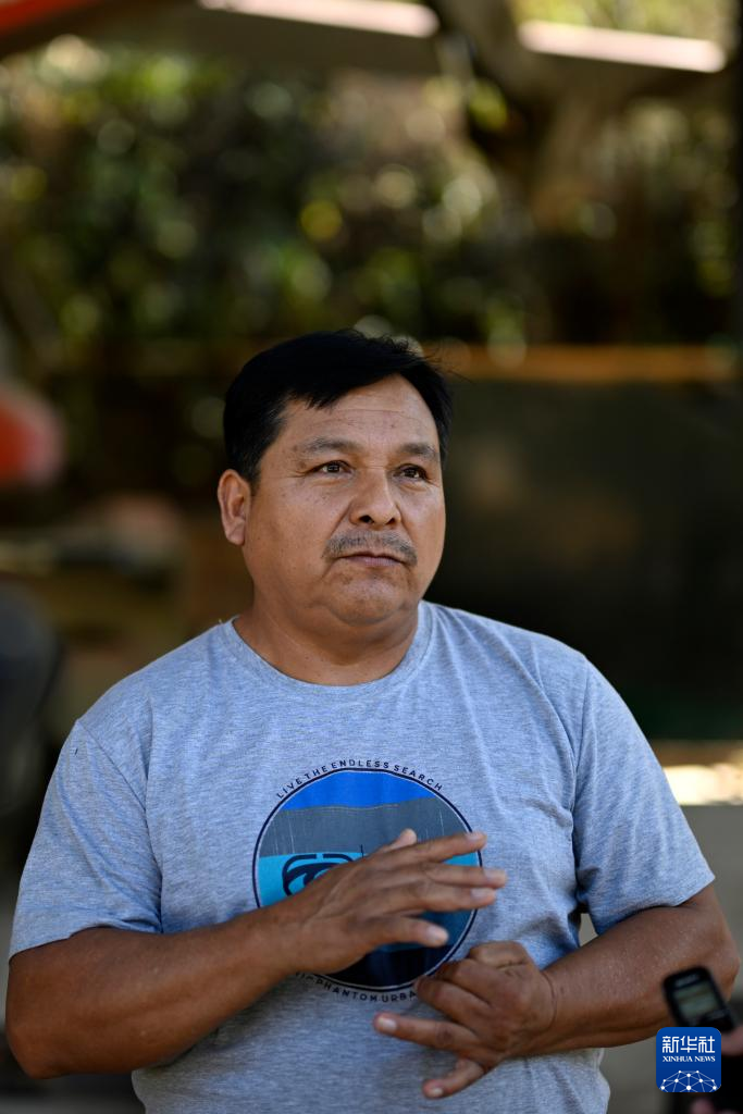 On June 23rd, in the Cusco Region of Peru, local coffee and citrus growers Samuel Barrios were interviewed by Xinhua News Agency. Photo by Xinhua News Agency reporter Li Muzi