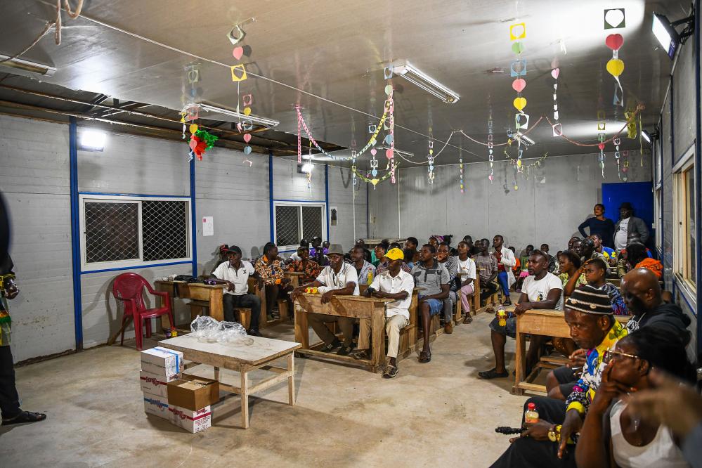 On July 11, 2024, in the city of Kribi in the southern region of Cameroon, Kribi Highway Operation Company held a highway safety lecture at the Ndamale Bilingual School. Xinhua News Agency (Photo by Science Popularization)